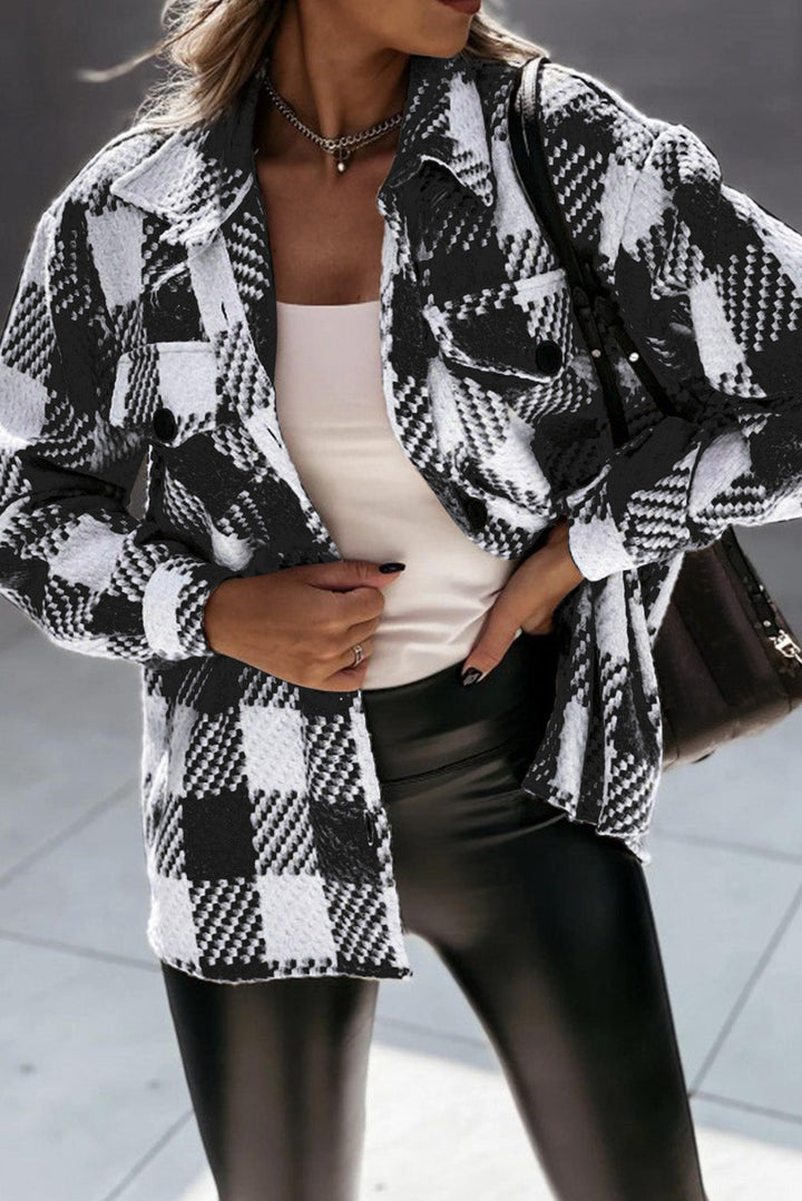 Drune | Karierter Overshirt Im Klassischen Stil Komfortabel und Modern Perfekt Für Layering