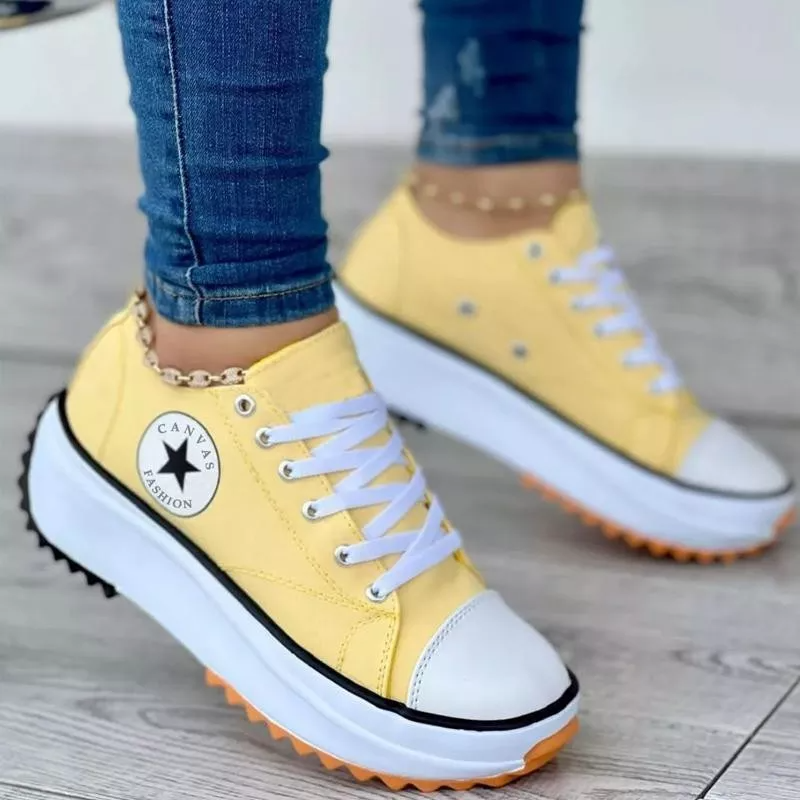 Drune | Orthopädische Schuhe, Schnürsenkel, dicke Sohle