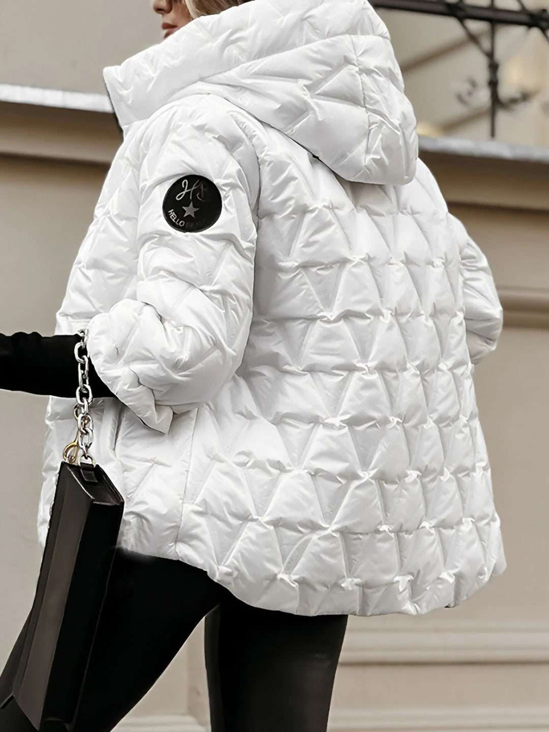 Drune | Cozy patchwork cotton jacket for a layered look in a casual style