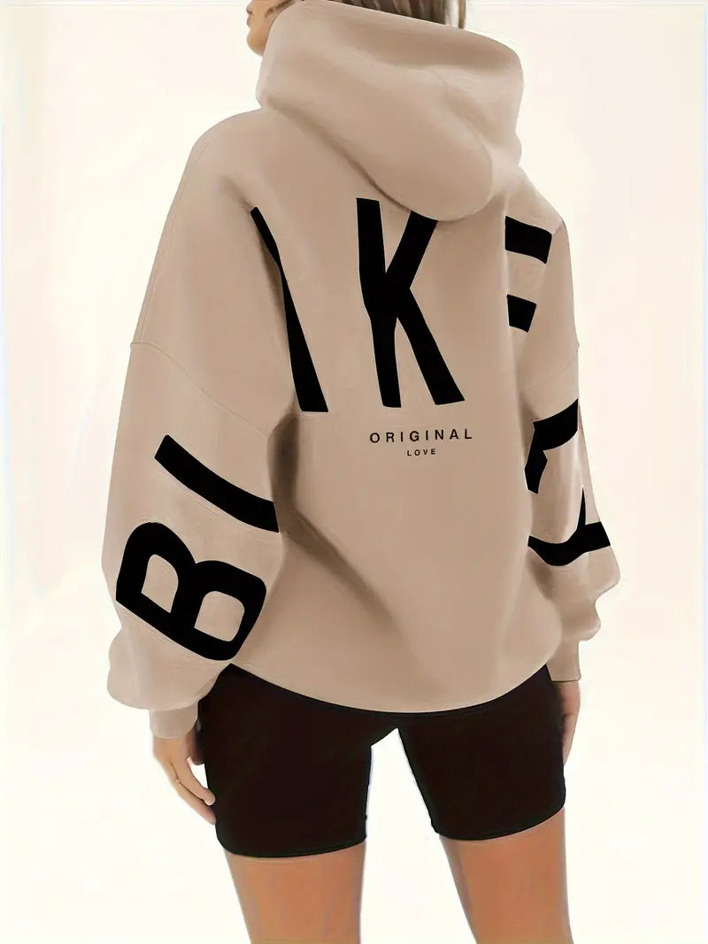 Drune | Warme Kapuzenjacke mit Muster