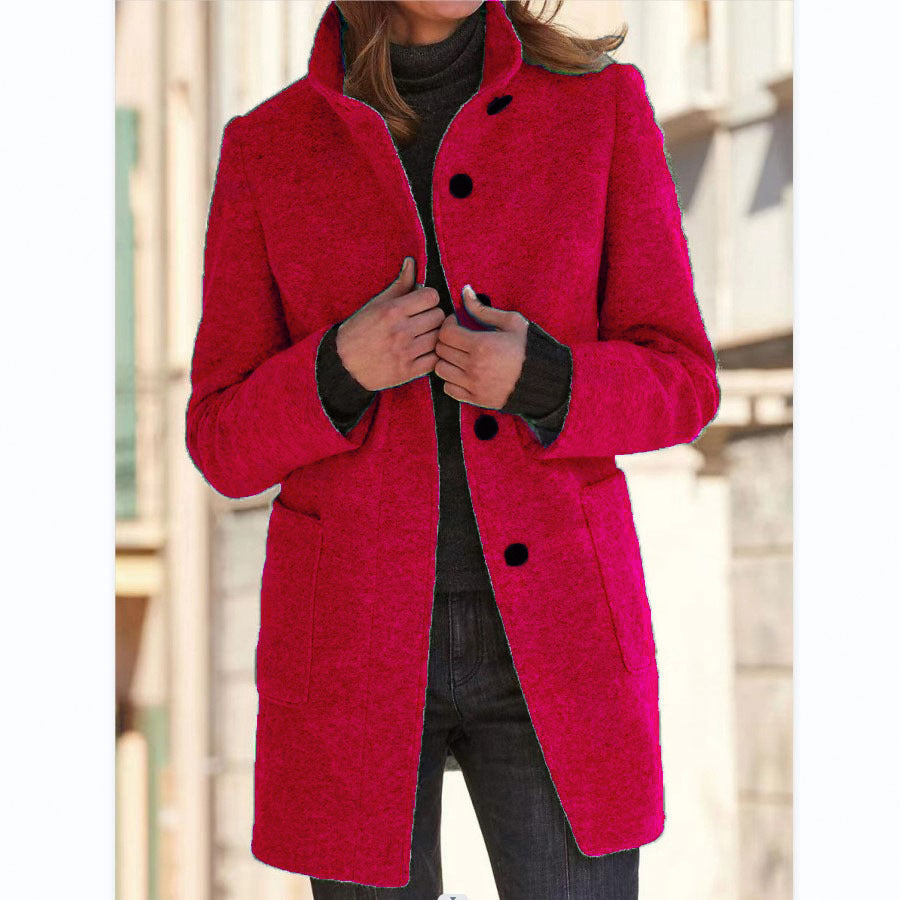 Drune | Stilvoller & Eleganter Button-Down-Mantel
