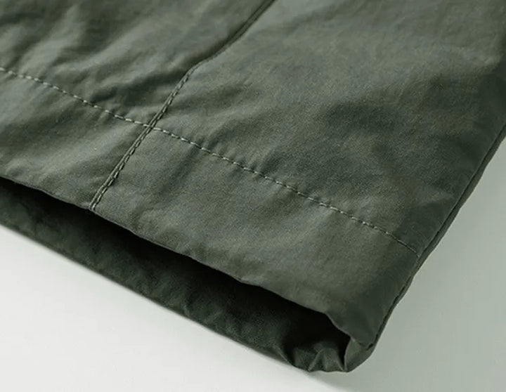 Drune | Wasserdichte Outdoor Herrenjacke mit abnehmbarem Kapuzenverband