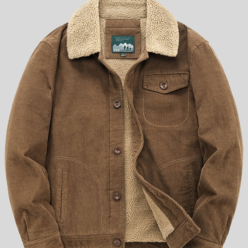 Drune | Herren Fleece-Weste mit Knöpfen Warm und Elegant