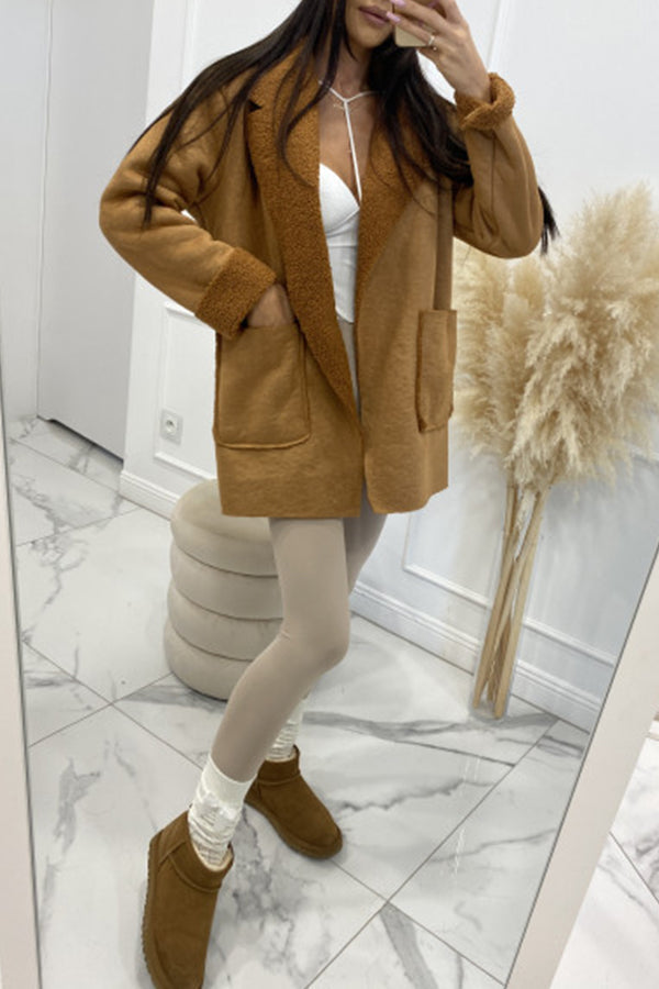 Drune | kurze Sherpa-Damenjacke