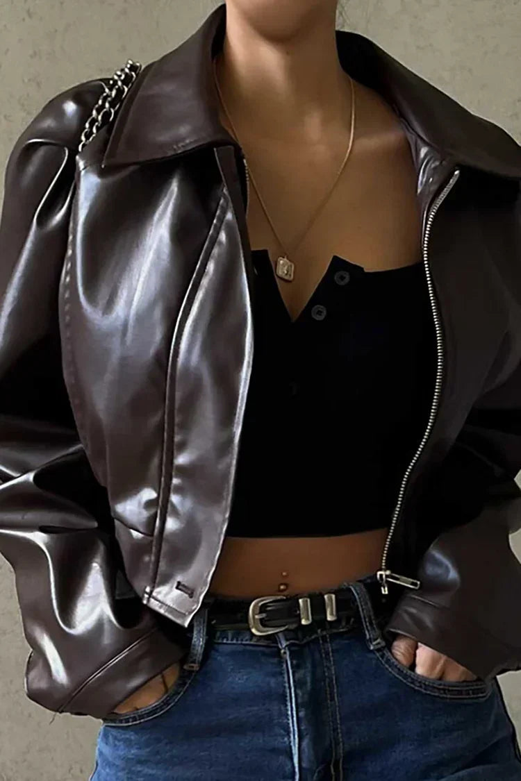 Drune | Damen Cropped Jacke