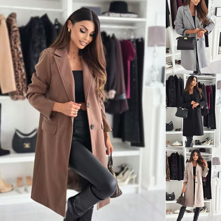Drune | Langer Wintermantel für Damen