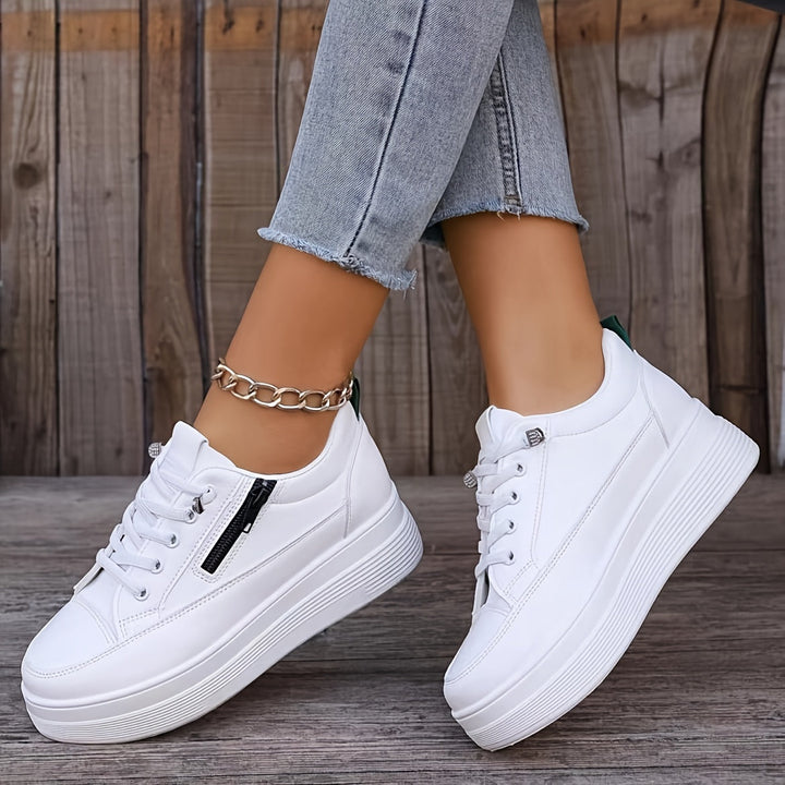 Drune | Stilvolle Einfarbige Sneaker für