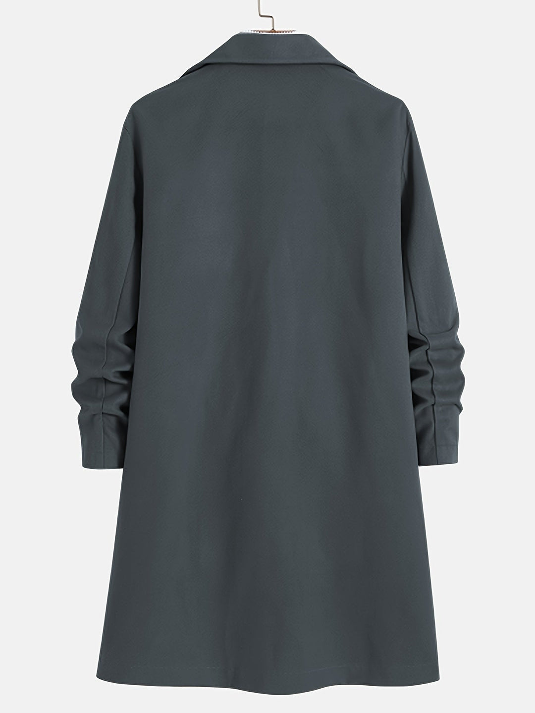Drune | Elegante Lange Jacke Polyester und Wolle Klassisch und Warm