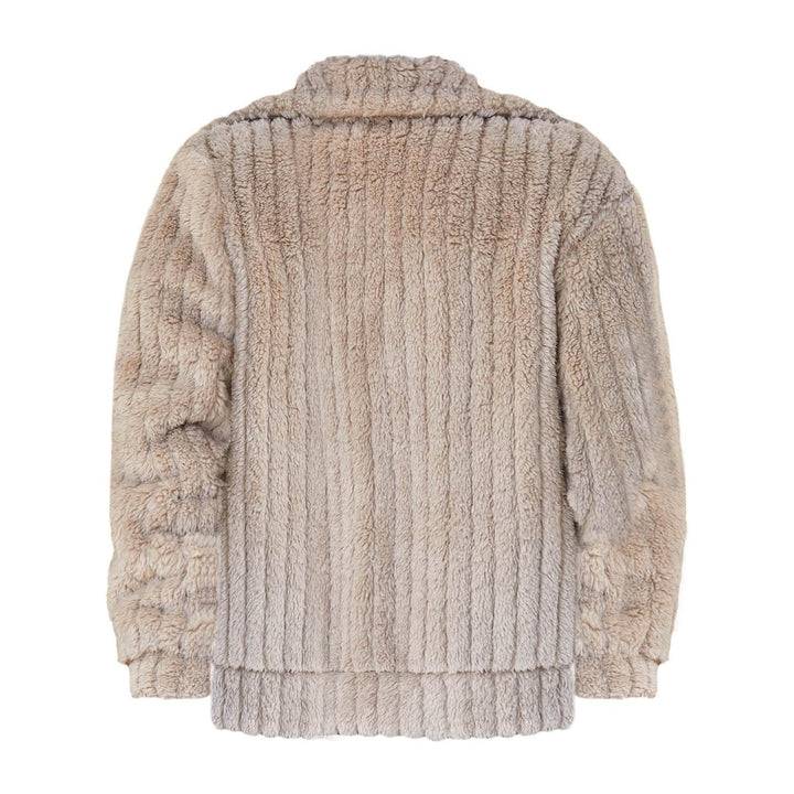 Drune | Gerippte Fleecejacke - Reißverschluss-Stil - Ultra-weich & warm - Lässige Winter-Schicht