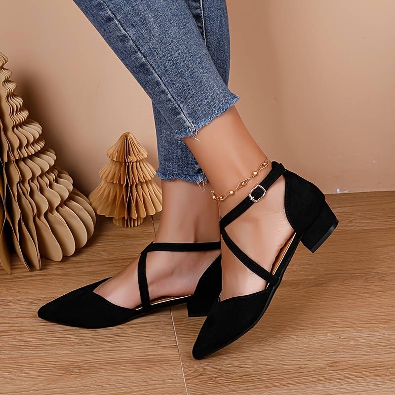Drune | Mode Flache Damenschuhe Einfarbiges Design