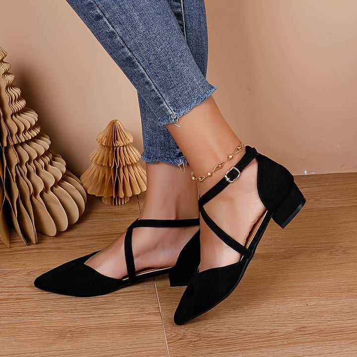 Drune | Mode Flache Damenschuhe Einfarbiges Design