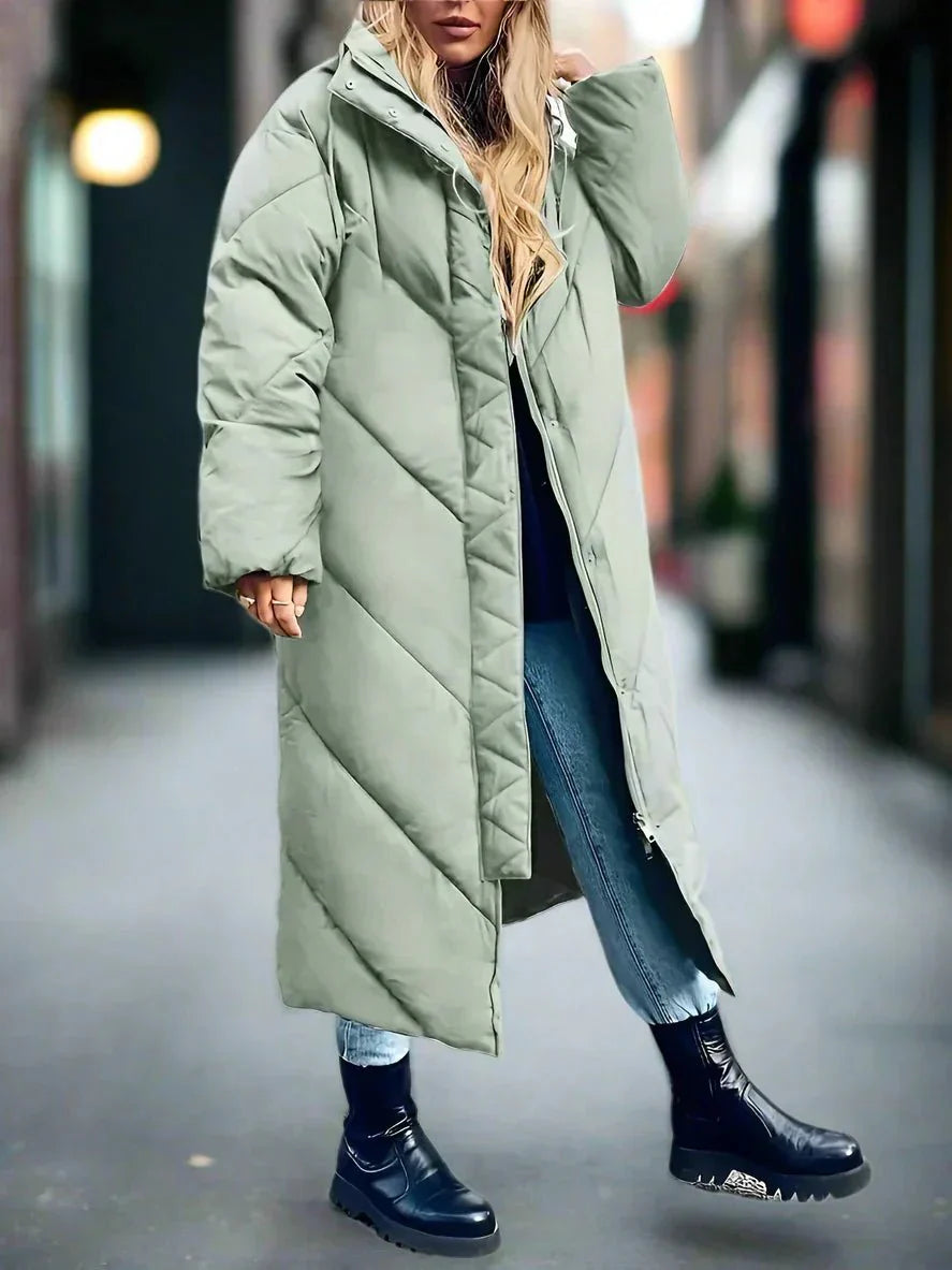 Drune | Longline Puffer Mantel - Ultra-Warme Design - Leicht & Langlebig - Winter-Essential