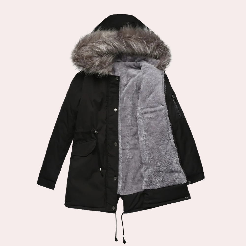 Drune | Langer Mantel für Frauen mit Elegantem Stil