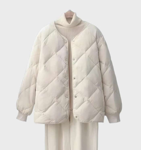 Drune | Damenjacke mit V-Ausschnitt und Knopfschluss