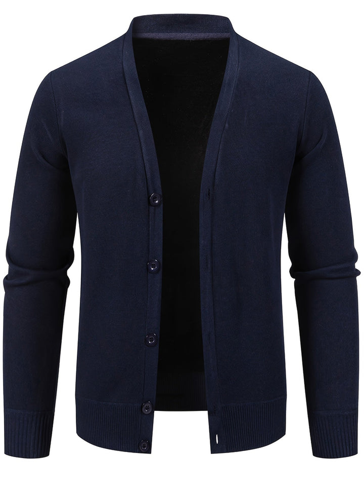 Drune | Klassische Cardigan Baumwolle Elegant und Vielseitig