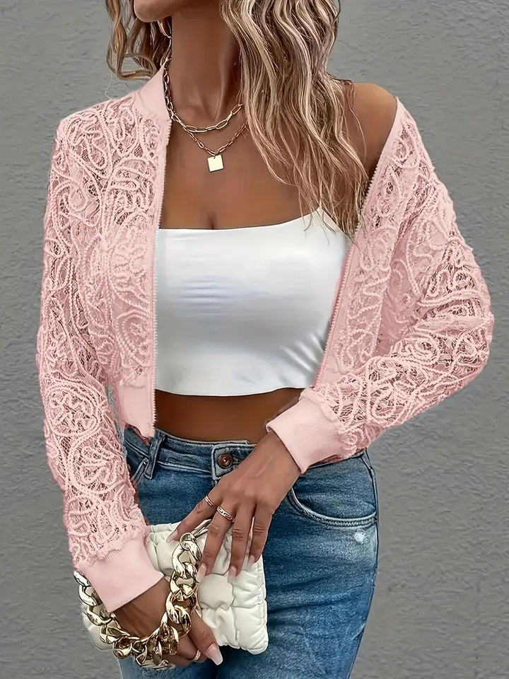 Drune | Crop Spitze Bomber