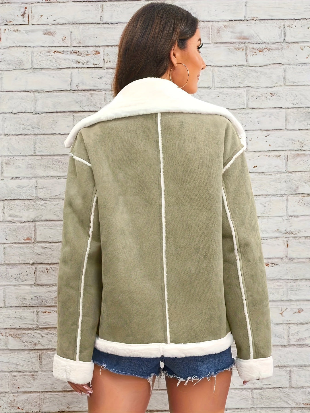 Drune | Elegante Teddy Winterjacke für Damen