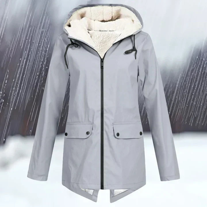 Drune | und wasserdichte Jacke mit Kapuze und Verstärkung