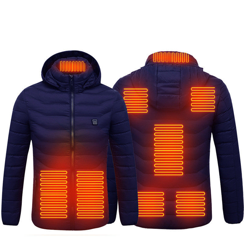 Drune | Elegante USB-heizbare Jacke für Herren, thermisch Winter