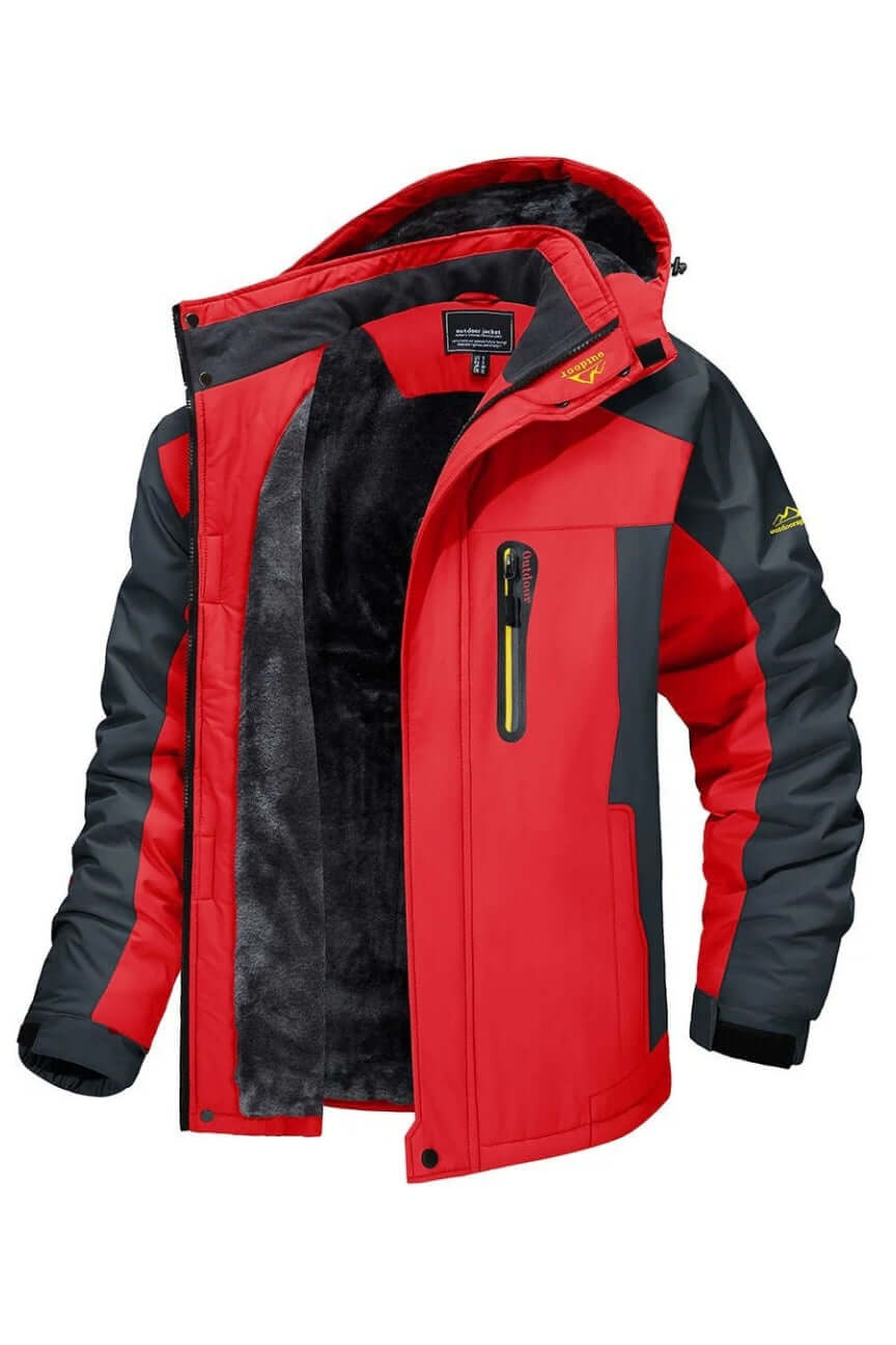 Drune | Herren wasserdichte fleecegefütterte Winterjacke