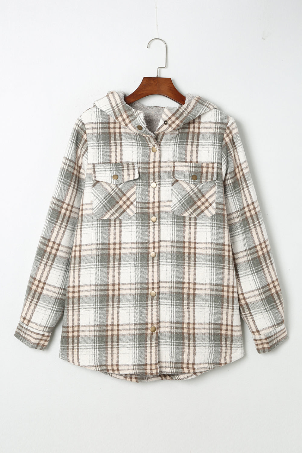 Drune | Gitterjacke mit Plüschfutter Warm und Stilvoll Ideal Für Den Alltag