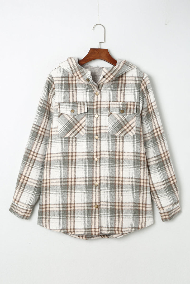 Drune | Gitterjacke mit Plüschfutter Warm und Stilvoll Ideal Für Den Alltag