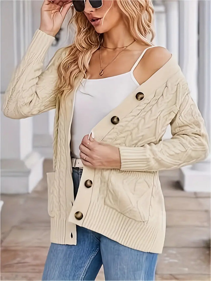 Drune | Klassische Strickjacke