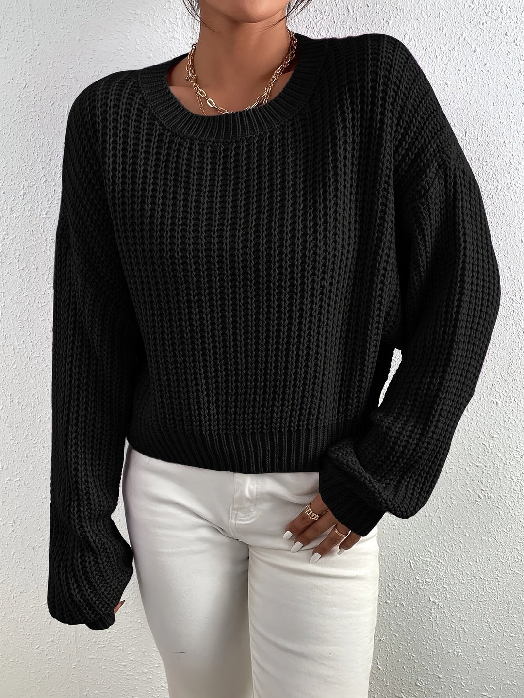 Drune | Lässiger Longpullover Damen mit