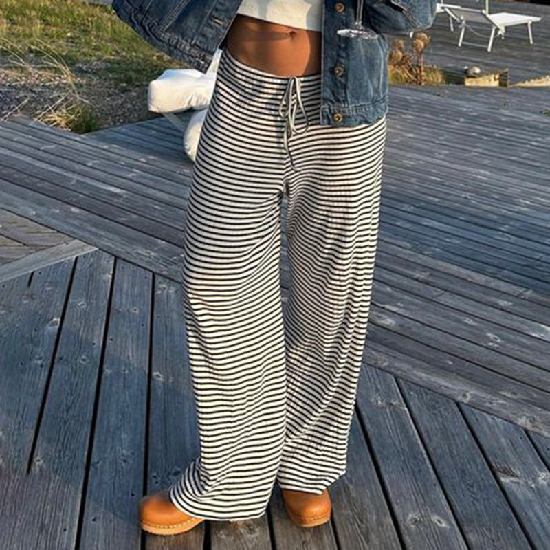 Drune | Coole Gestreifte Hose Für Einen Frischen Look