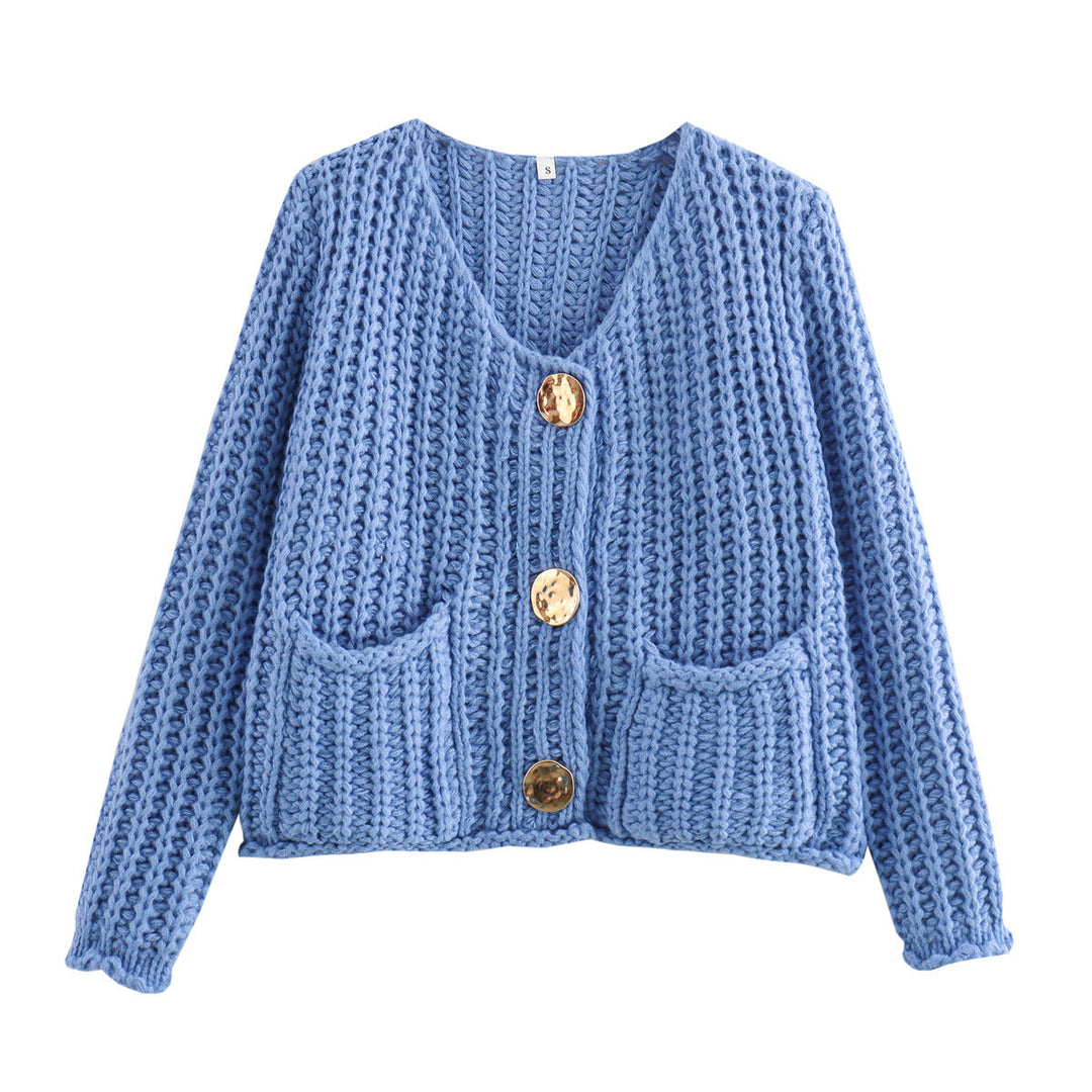 Drune | Cozy Chic women's cardigan with buttons and pockets