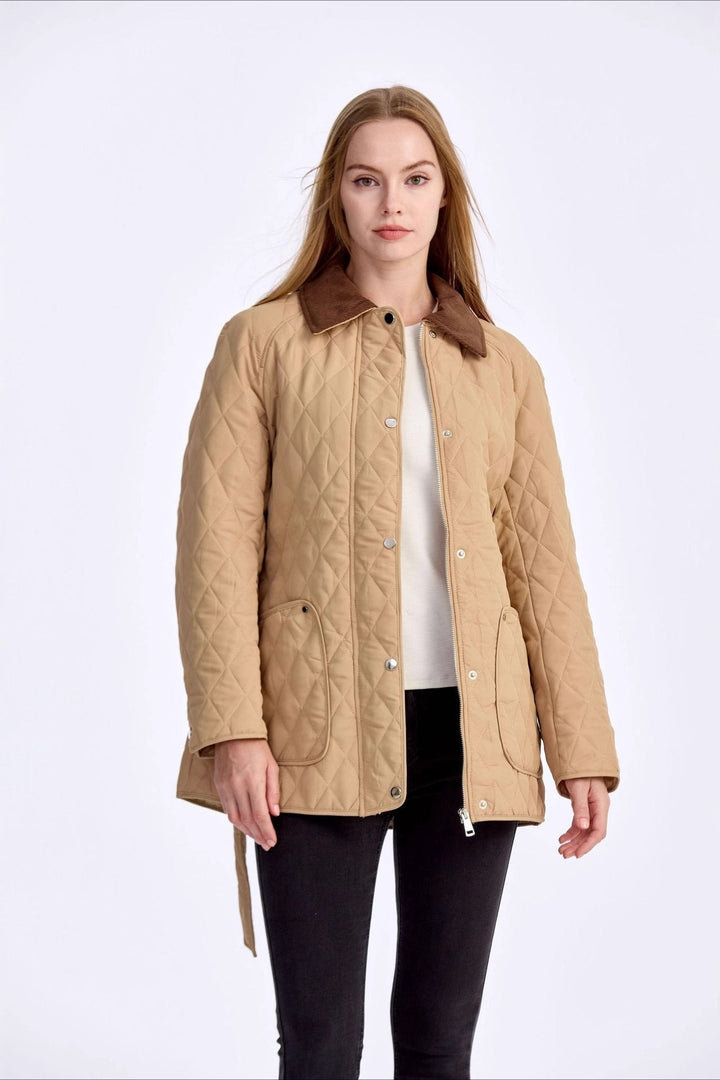 Drune | Revers Pendler Puffer Jacke