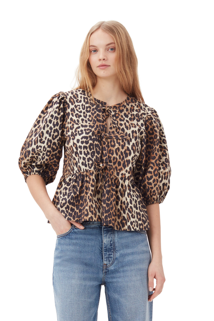 Drune | Damenbluse mit Puffärmeln für stilvolle Looks