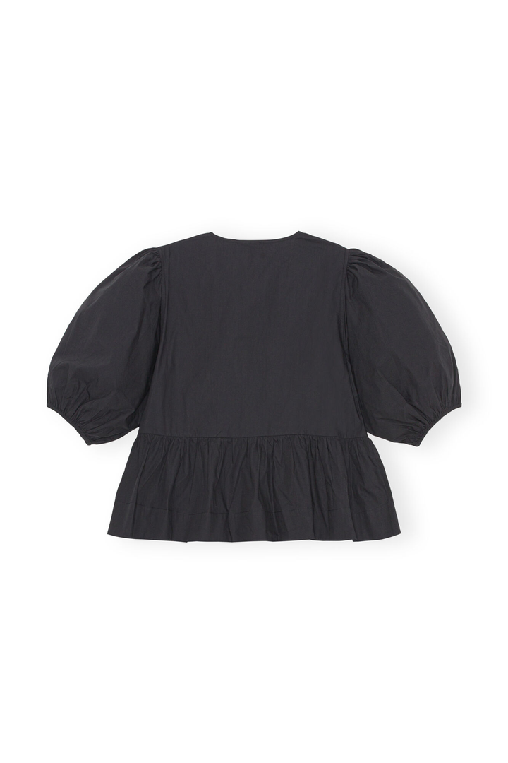 Drune | Bluse mit Puffärmeln und Schleifendetail für Damen