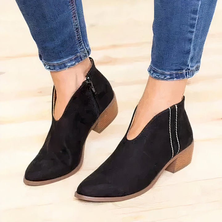 Drune Ankle Boots mit spitzer Zehe - Kaylee