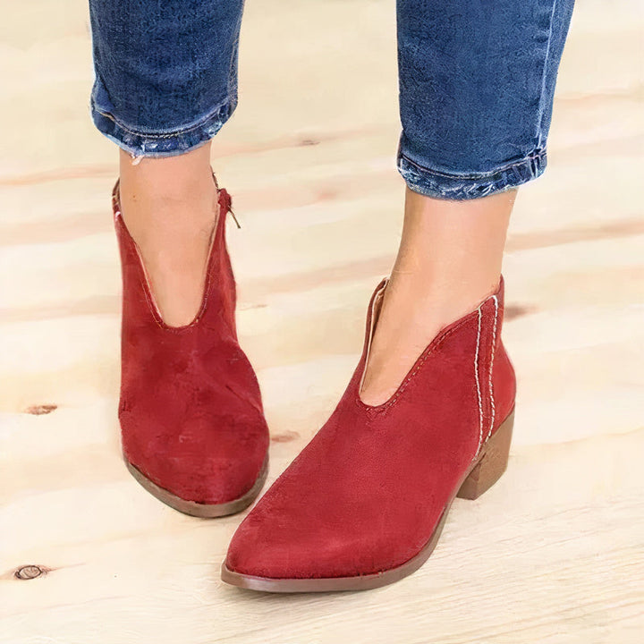 Drune Ankle Boots mit spitzer Zehe - Kaylee