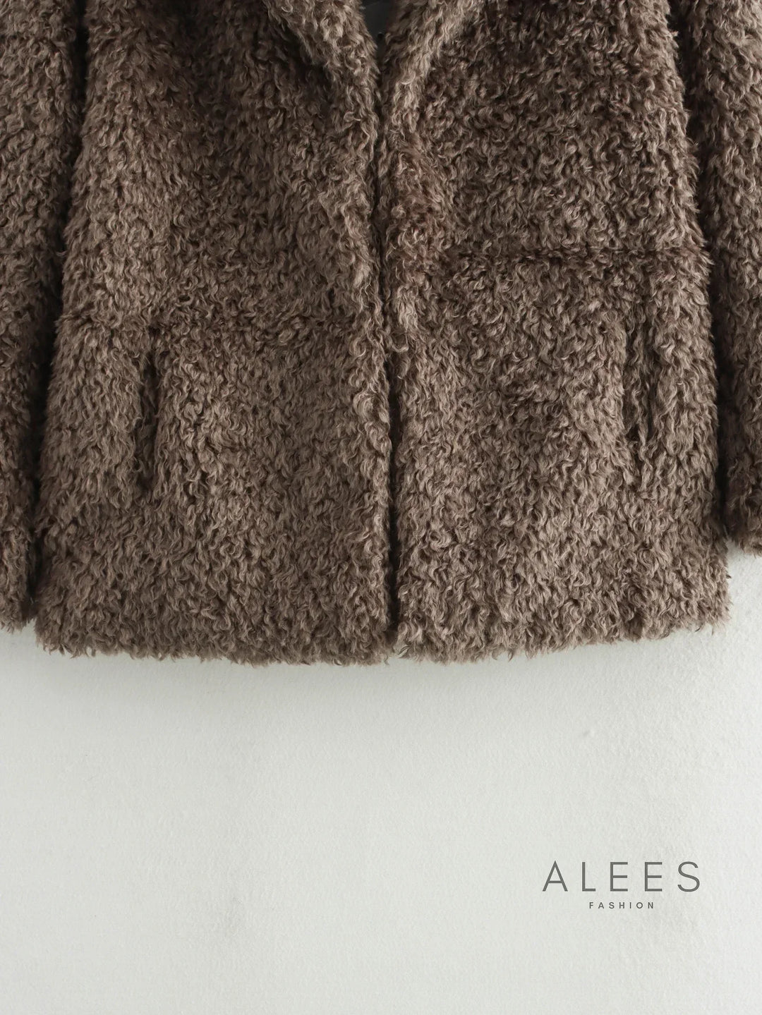 Drune | Fleecejacke für Damen mit breitem Revers
