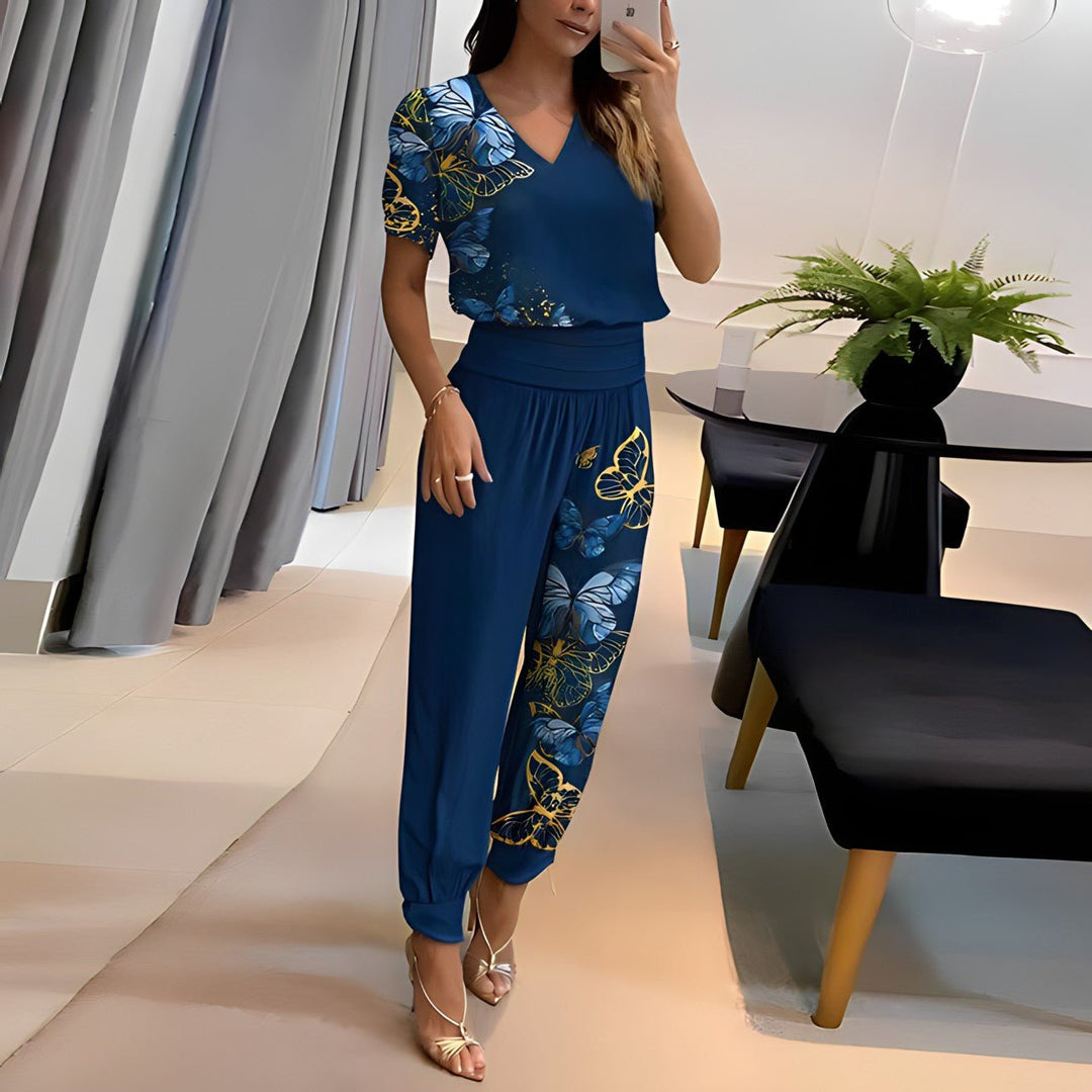 Drune | Damen Bluse & Hose Set