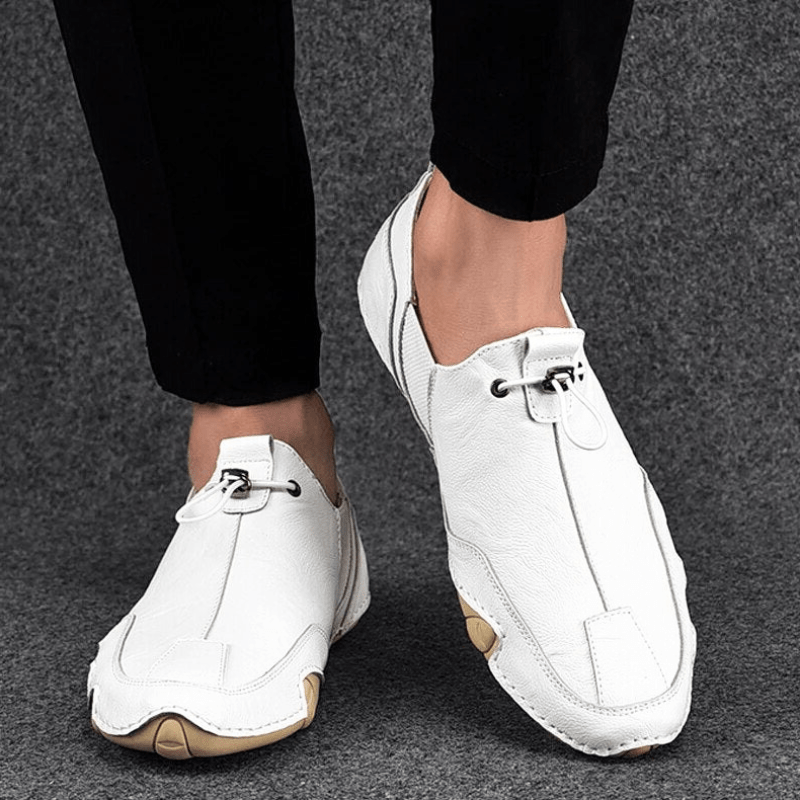 Drune | Herren Schuhe Echtes Leder Herren Slipper Komfortabel & Trendy