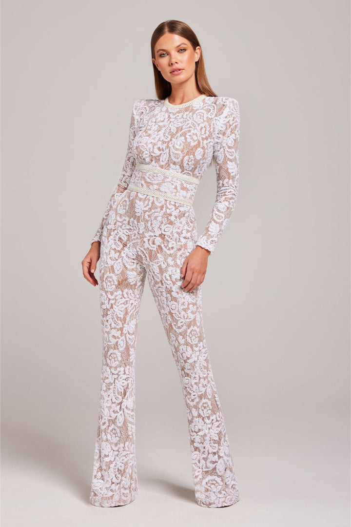 Drune | Eleganter Spitzen-Chic-Jumpsuit