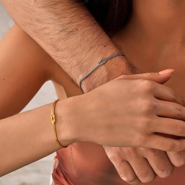 Drune | Minimalistisches Armband Liebesknoten