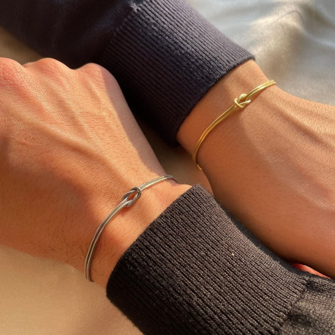 Drune | Minimalistisches Armband Liebesknoten