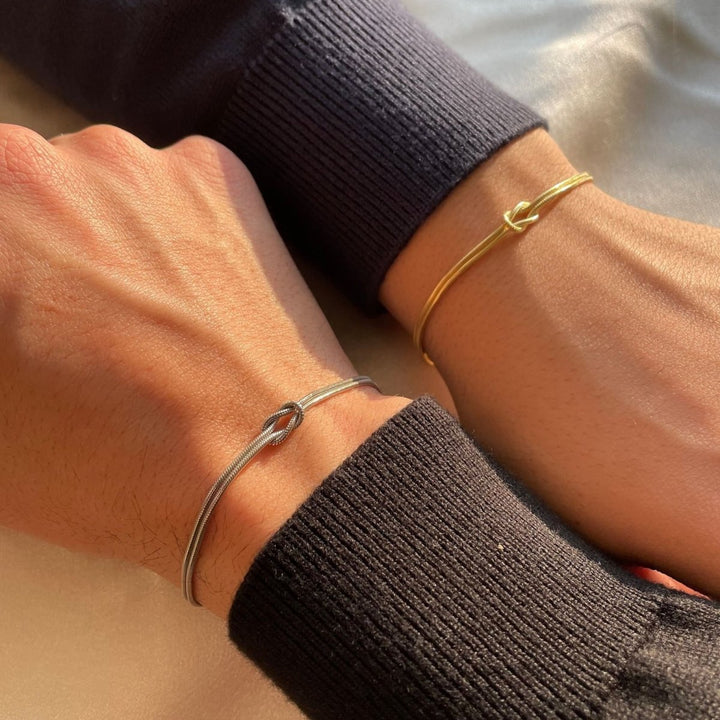 Drune | Minimalistisches Armband Liebesknoten