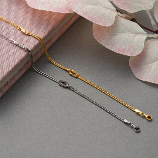 Drune | Minimalistisches Armband Liebesknoten
