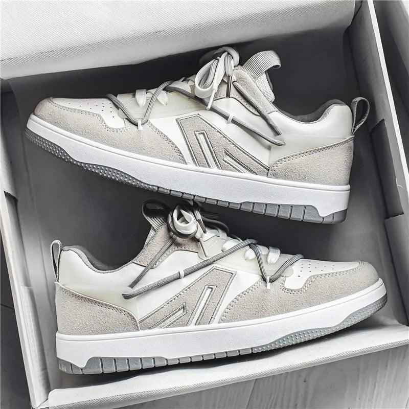 Drune | Niedrige Skate Schuhe Mit Kontrastierenden Schnürsenkeln