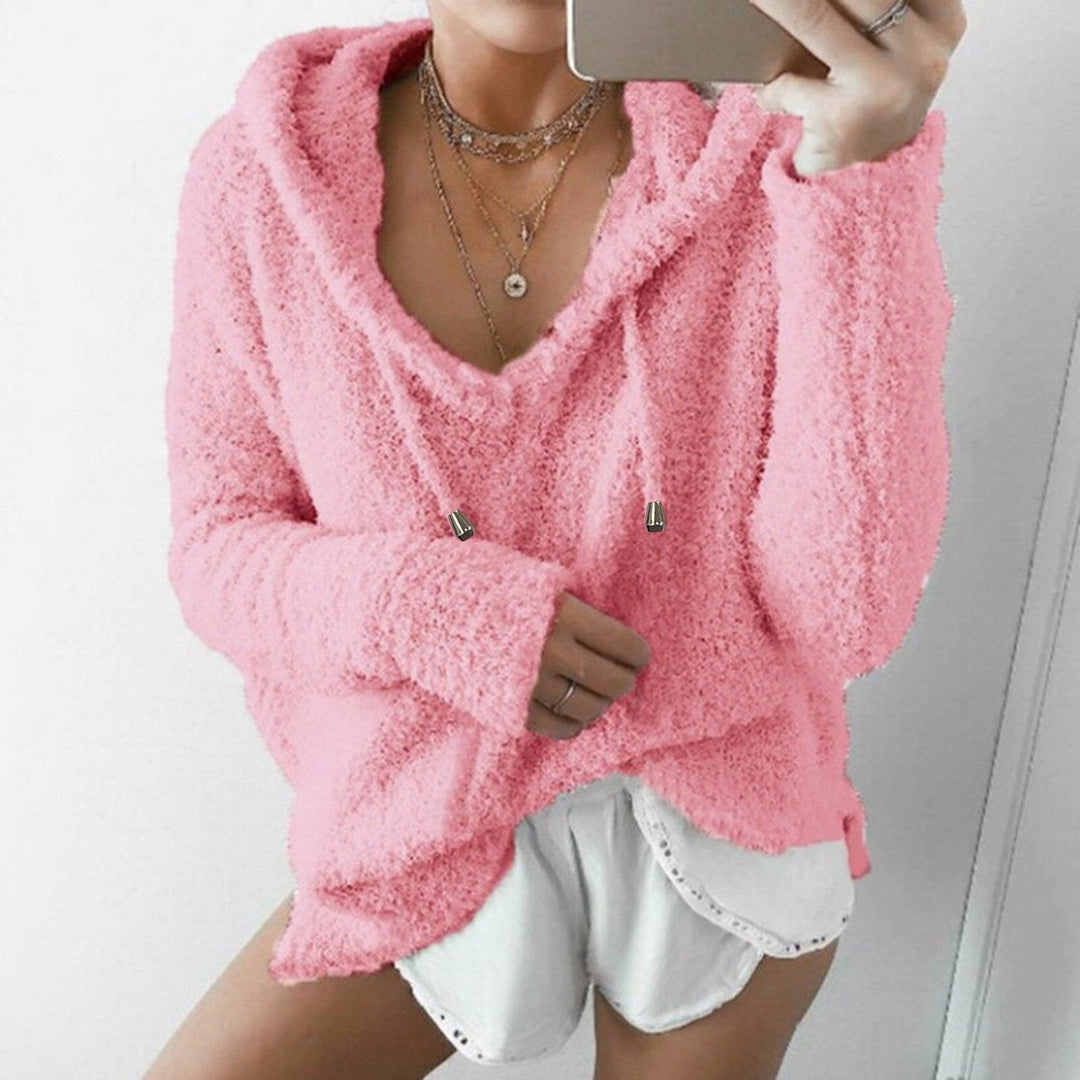 Drune | Sweater - Damen Teddy Hoodie
