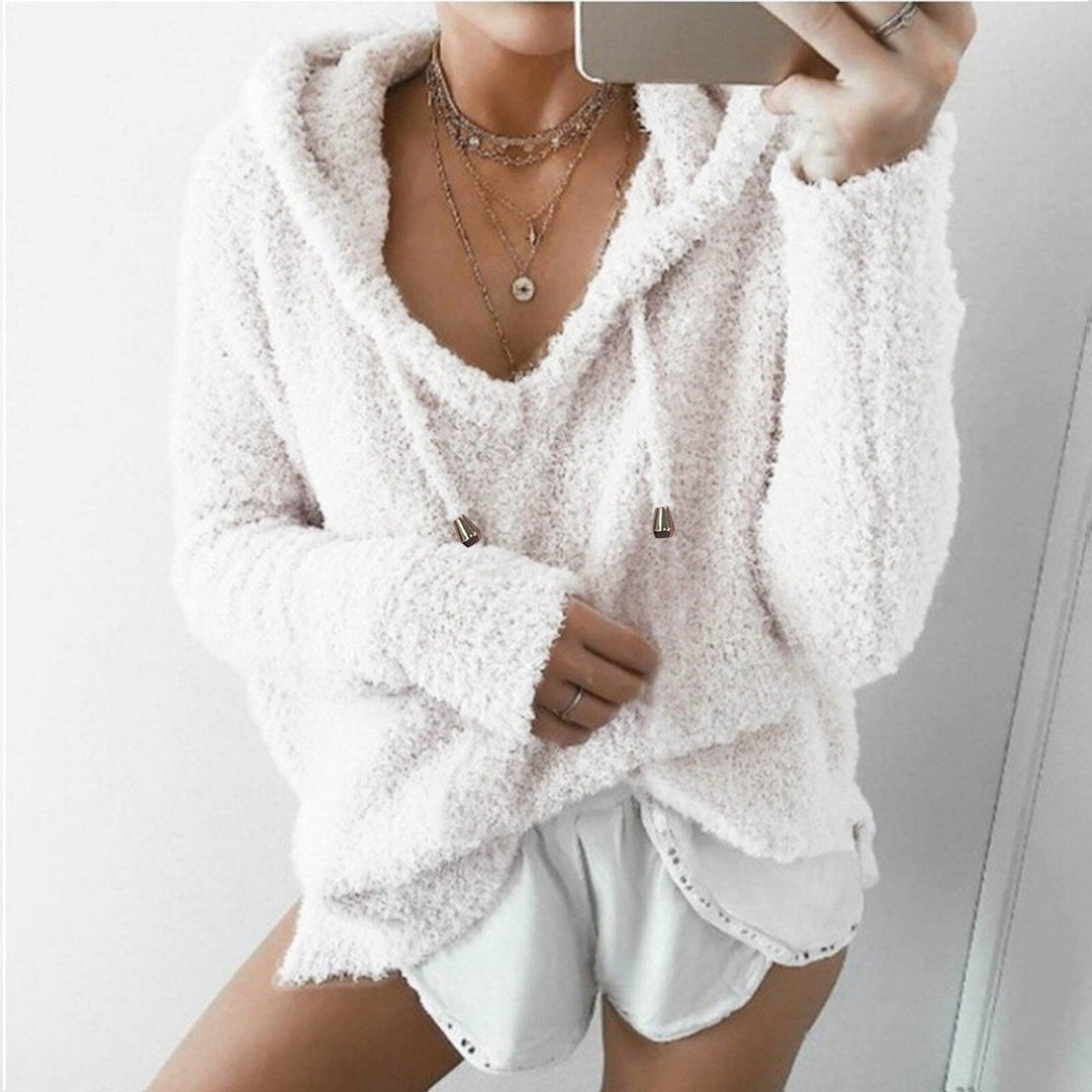 Drune | Sweater - Damen Teddy Hoodie
