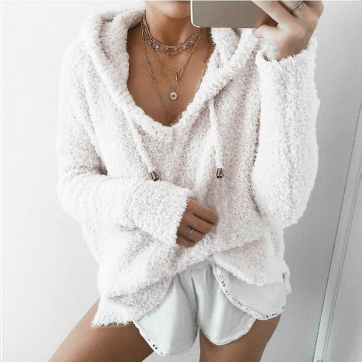 Drune | Sweater - Damen Teddy Hoodie