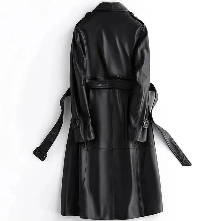 Drune | Angel Leder-Trenchcoat für Damen
