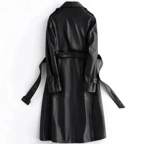 Drune | Angel Leder-Trenchcoat für Damen