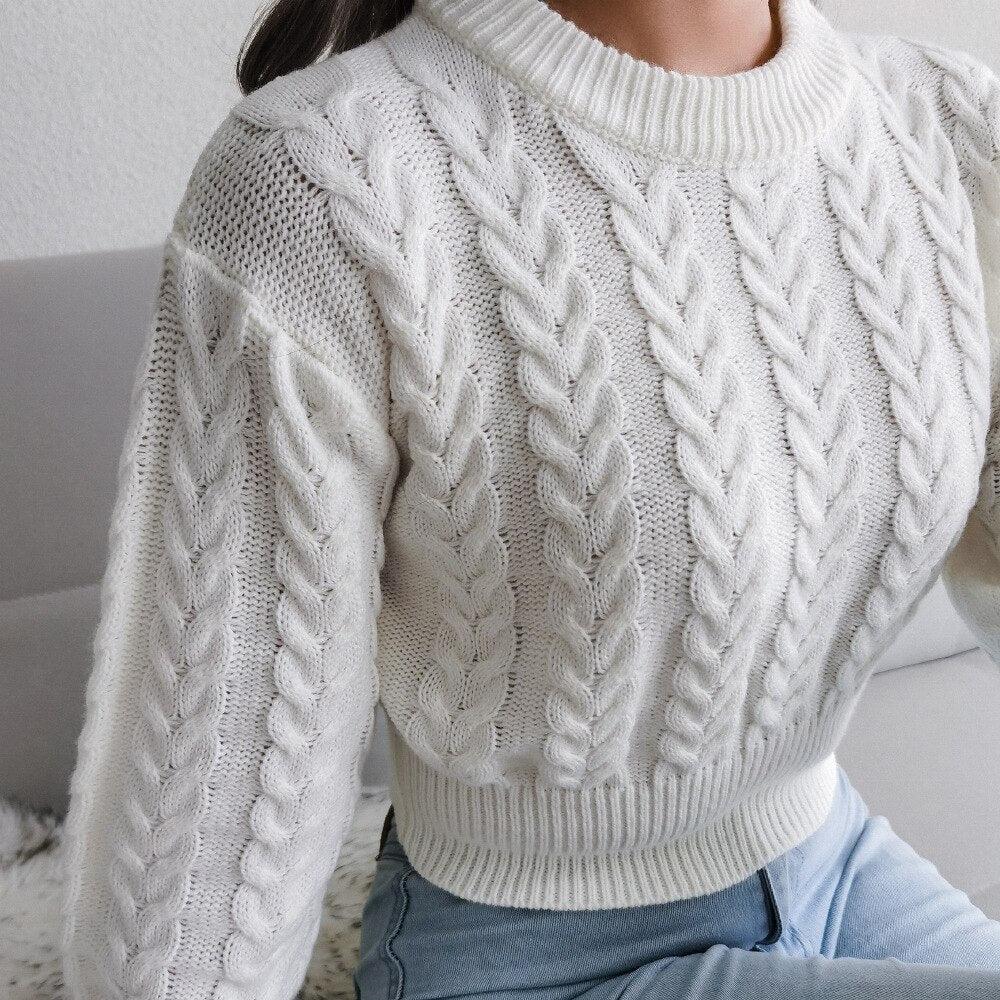 Drune | Damen Strickpullover